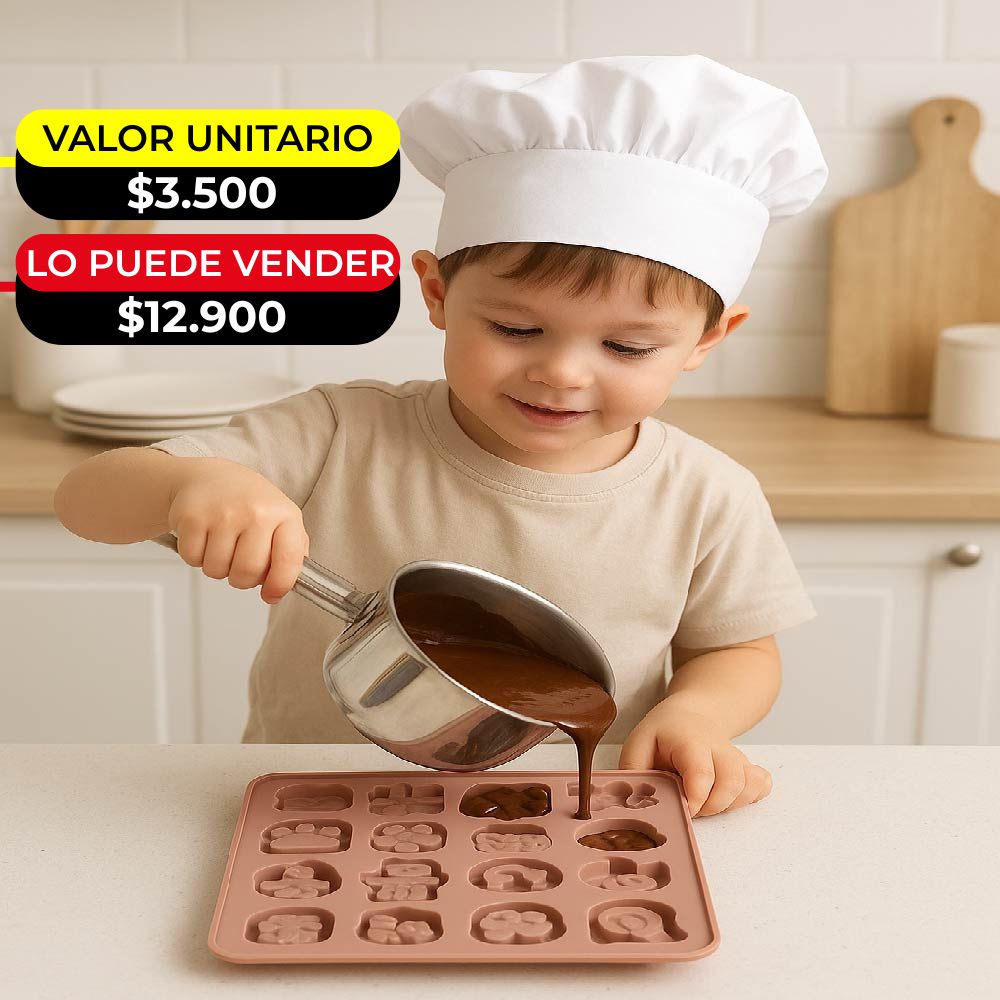 MOLDE DIFERENTES FIGURAS X6UNDS- OMC-192