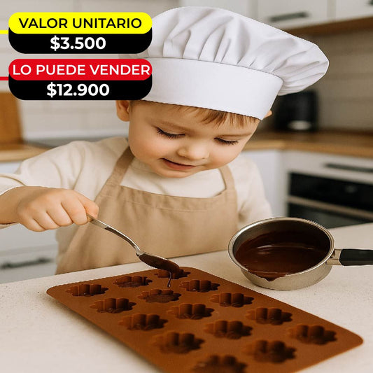 MOLDE FIGURA DE FLORES X6UNDS - OMC-194