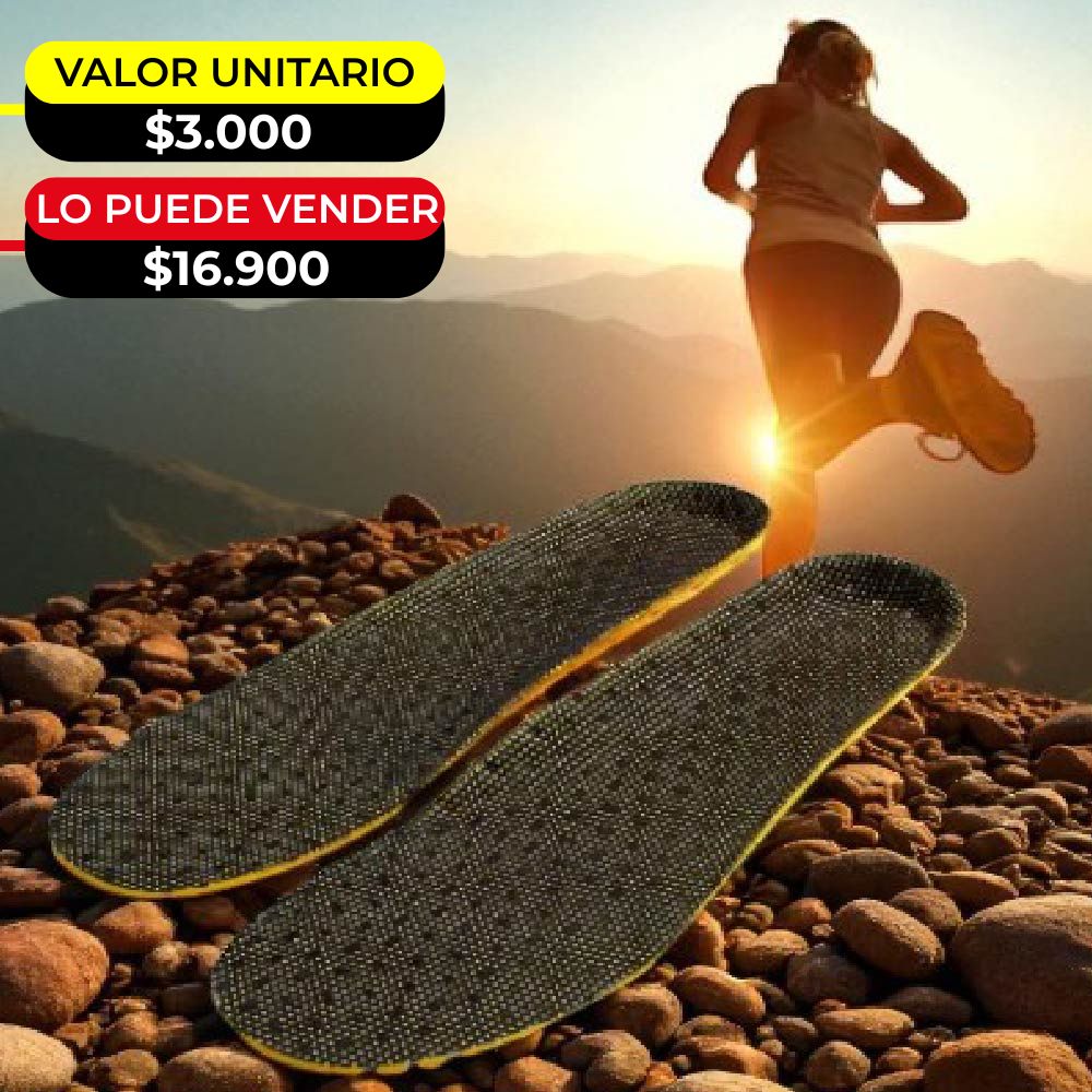 PLANTILLA DEPORTIVA TRANSPIRABLE X6UNDS - OMC-220