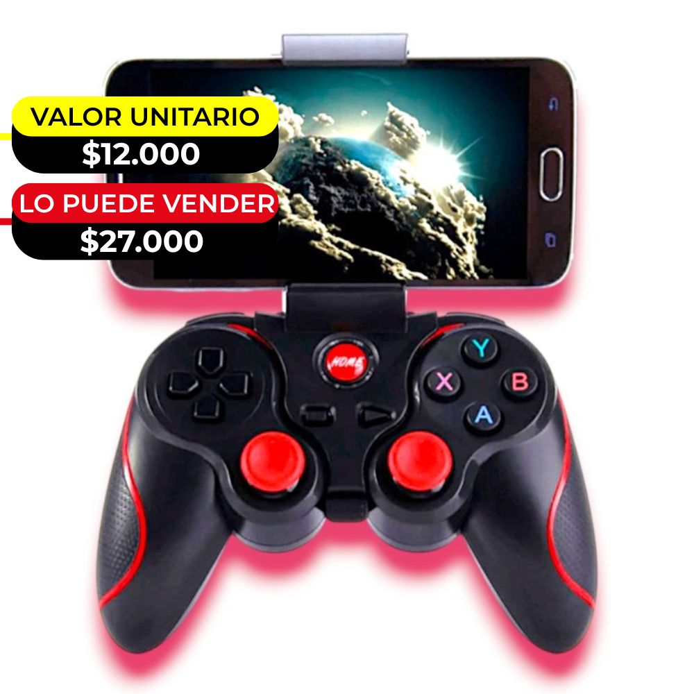 CONTROL INALAMBRICO JOYSTICK X6UNDS - OMC-292