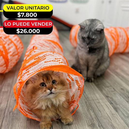 TUNEL PARA MASCOTAS RECTO X6UNDS-  OMC-457