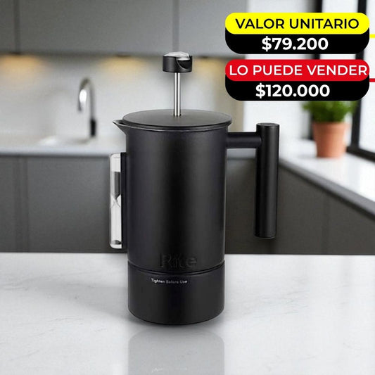 PRENSA FRANCESA NEGRO MATE X6UNDS - OMC-473