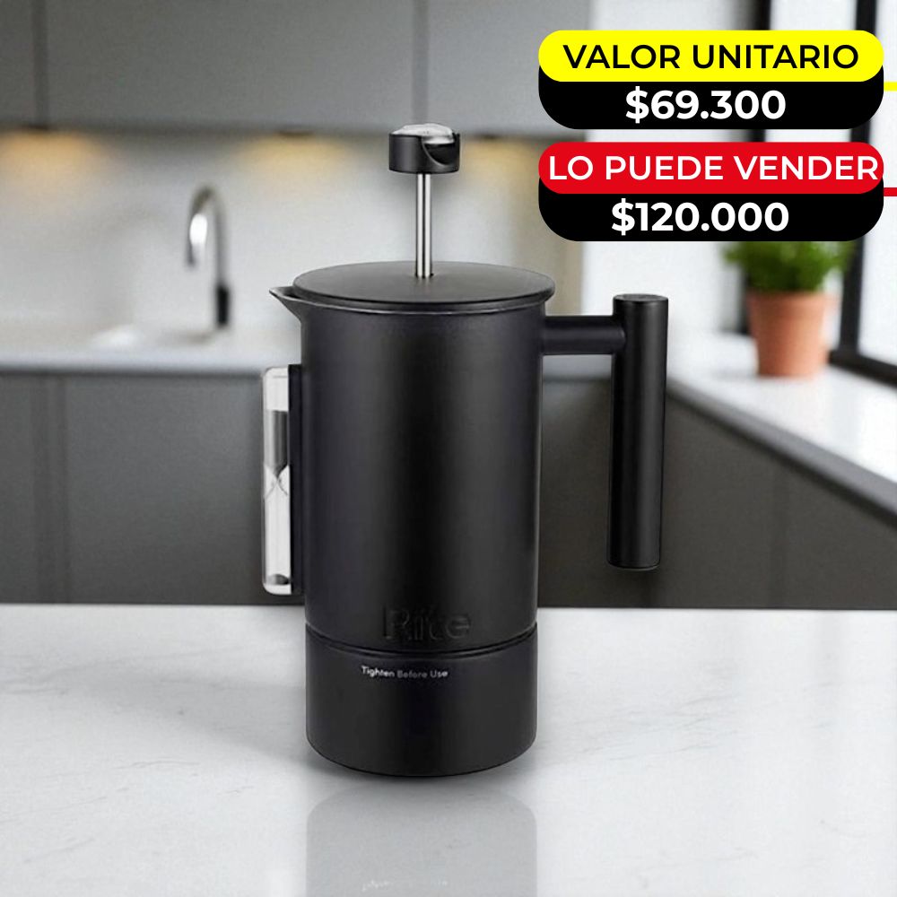 PRENSA FRANCESA NEGRO MATE X6UNDS - OMC-473