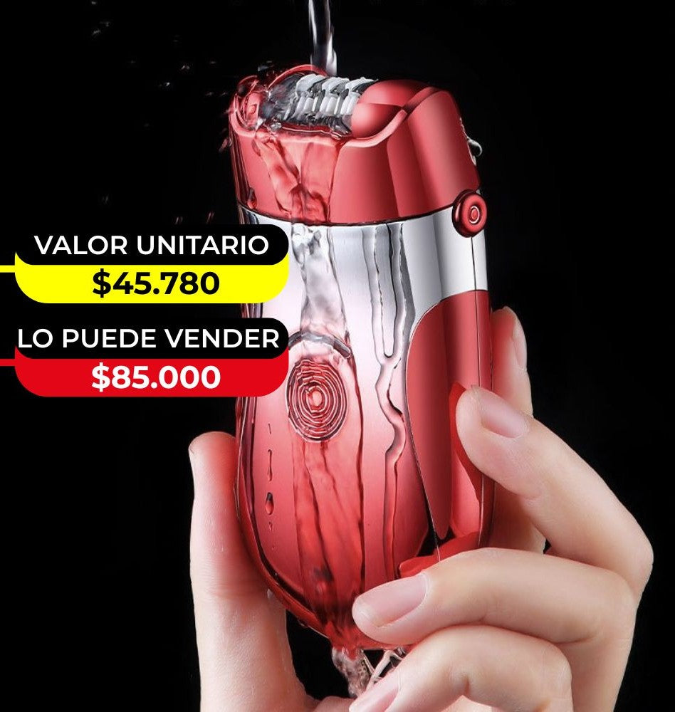 MAQUINA DEPILADORA ROJA X6UNDS - OMC-482
