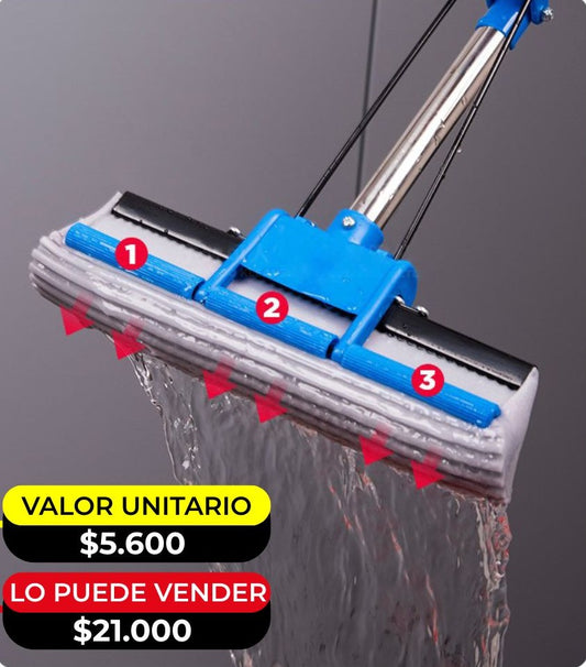 CABEZAL DE REPUESTO PARA TRAPERO - OMC-551