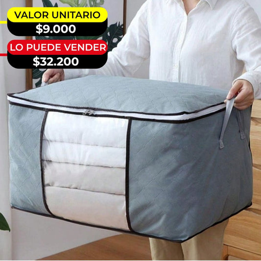 Bolsa Organizador De Cobijas y Ropa  X6 Unds  OMC-700