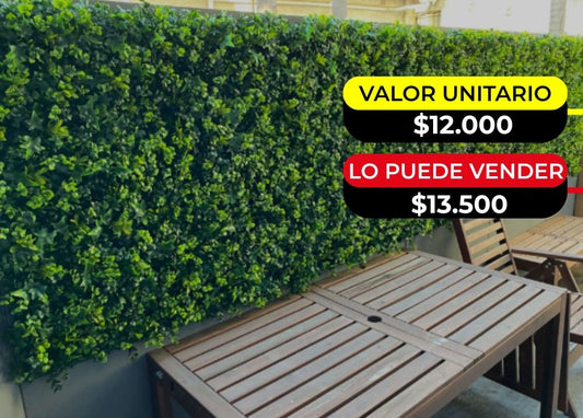 JARDIN VERTICAL PARA INTERIORES Y EXTERIORES  X6UNDS -OMC -714