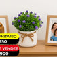 ARREGLO DE FLORES CON MATERA X6UNDS -  OMC-746