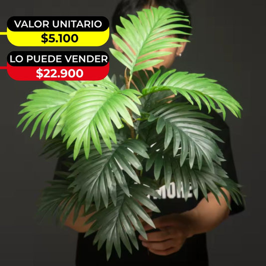 HOJAS TIPO PALMERA ARTIFICIALES X6UNDS -  OMC-751