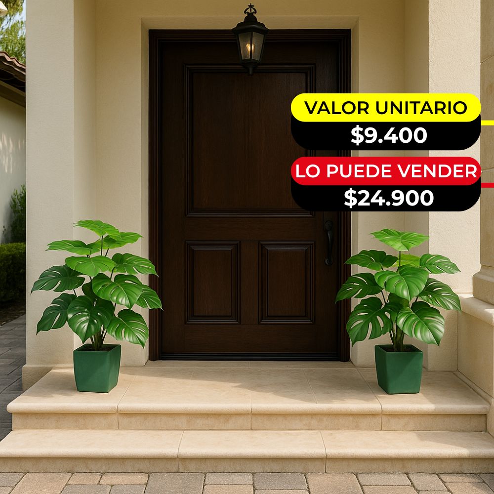 HOJAS ARTIFICIALES DECORATIVAS X6UNDS - OMC-756