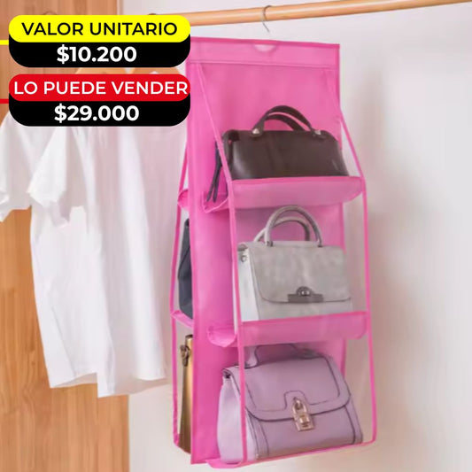 ORGANIZADOR DE BOLSO COLGANTE X6UNDS