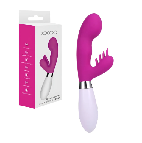 DILDO VIBRADOR DUAL BREATH ON ME X6UNDS - POC-510