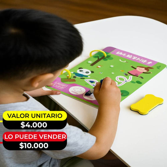 LIBRO MAGICO DE APRENDIZAJE PARA NIÑOS X6UNDS - poc-22643