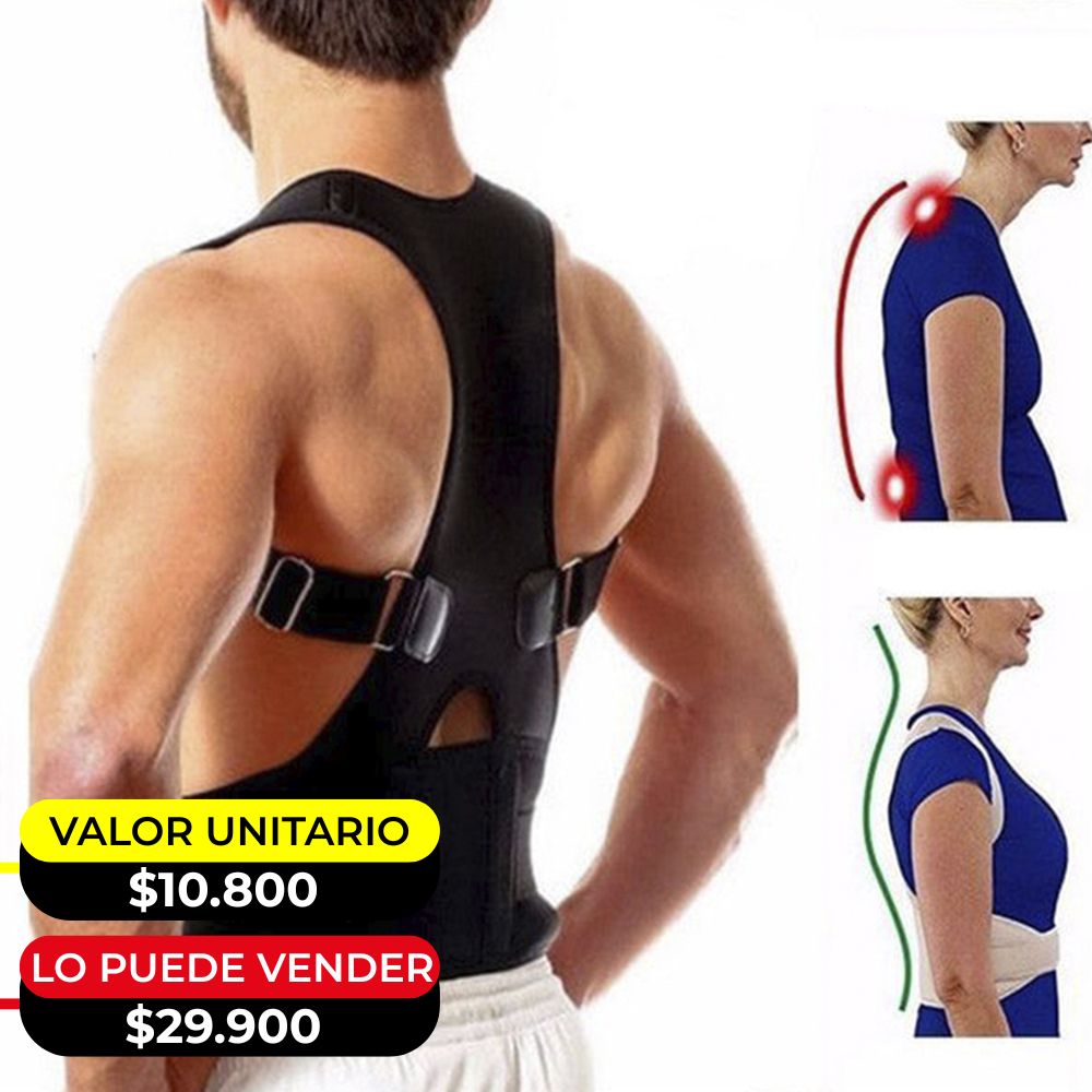 CORRECTOR DE POSTURA UNISEX X6UNDS - POC-239
