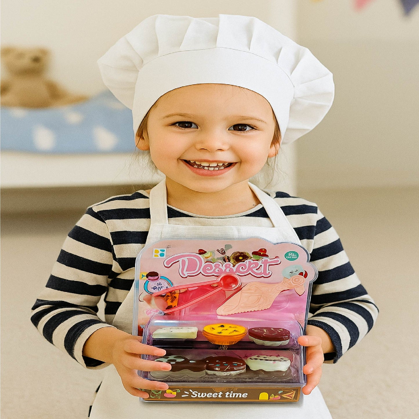 JUGUETE SET DE POSTRES  X6 UND -  2146566-699-17