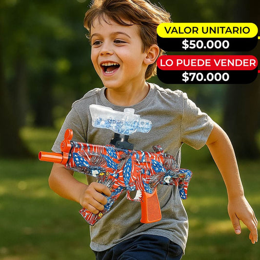 PISTOLA ELECTRICA MP5K X6UNDS - (RS99-51) (RS99-52) (RS99-53) X6 UNIDADES