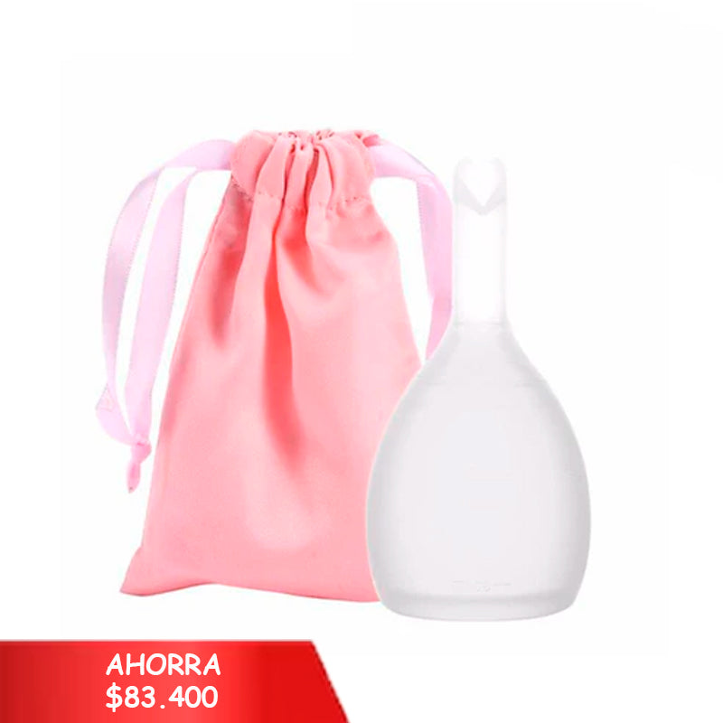 6 Copas menstruales reutilizables 100 % menstrual cup con válvula – drenable