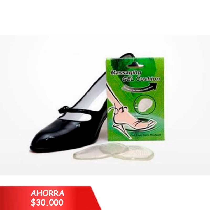 6 Pares de Plantillas De Silicona Anti callos y Anti Dolor POC-118