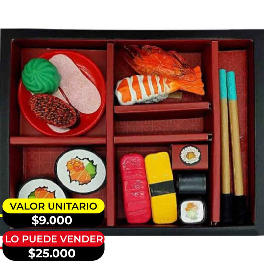 SET DE SUSHI X6UNDS - 19697031