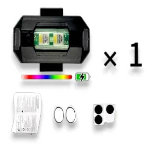 MINI LUZ LED FLASHEO PARA MOTO,CARRO,BICI X6UNDS