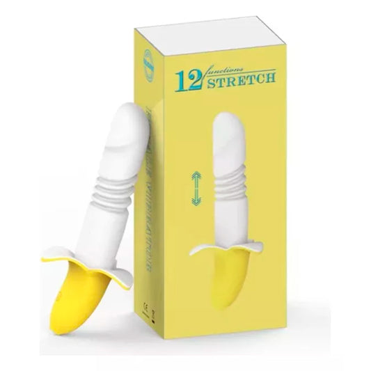 Vibrador Punto G Forma De Banana Estimulador X6 Unds  OMC-348