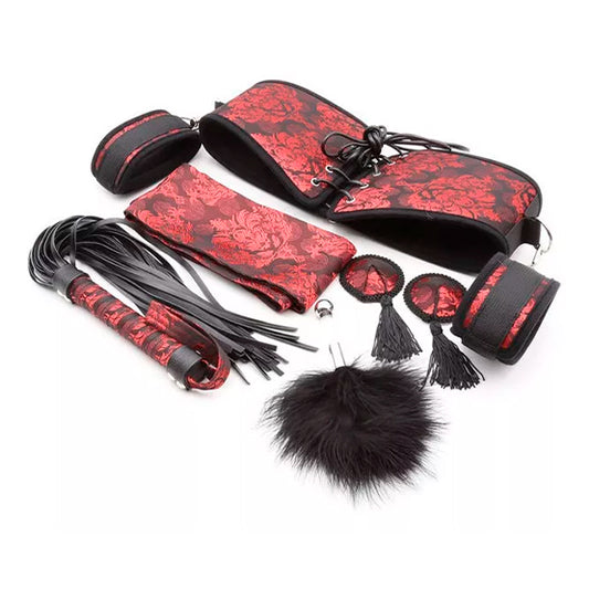 Kit Combo 6 Piezas Set Bondage Sex Theraphy X6 Unds OMC-428