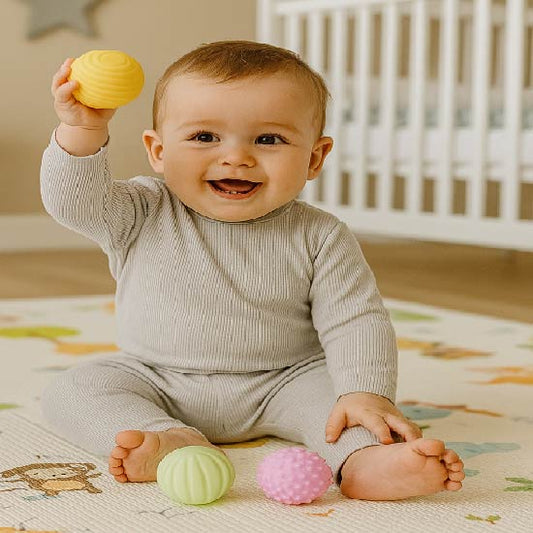 PELOTAS DE ESTIMULACION PARA BEBE X6UNDS - BLSQ-32