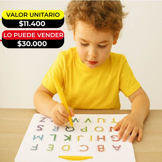 TABLERO MAGNETICO  X6 UNDS  - 19595012