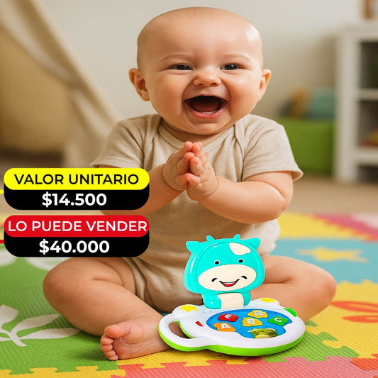 VACA MUSICAL INTERACTIVA X6 UND- HY658-E