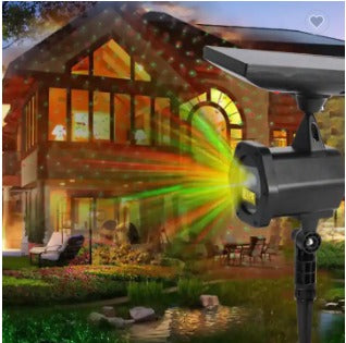 LUZ SOLAR PROYECTOR DE NAVIDAD  X 6 Unidades -OMC-086