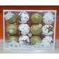 6  Sets de Bolas de navidad (Doradas)  - 2026