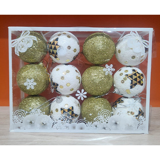 6  Sets de Bolas de navidad (Doradas)  - 2026