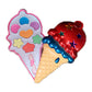 MAQUILLAJE EN FORMA DE HELADO FROZEN X6 Unds HZ1118-1C