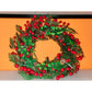 Coronas navideñas con luz x 6 unds - yh14-21053