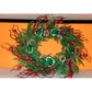 Coronas navideñas con luz x 6 unds - yh14-21053