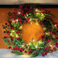 Coronas navideñas con luz x 6 unds - yh14-21053