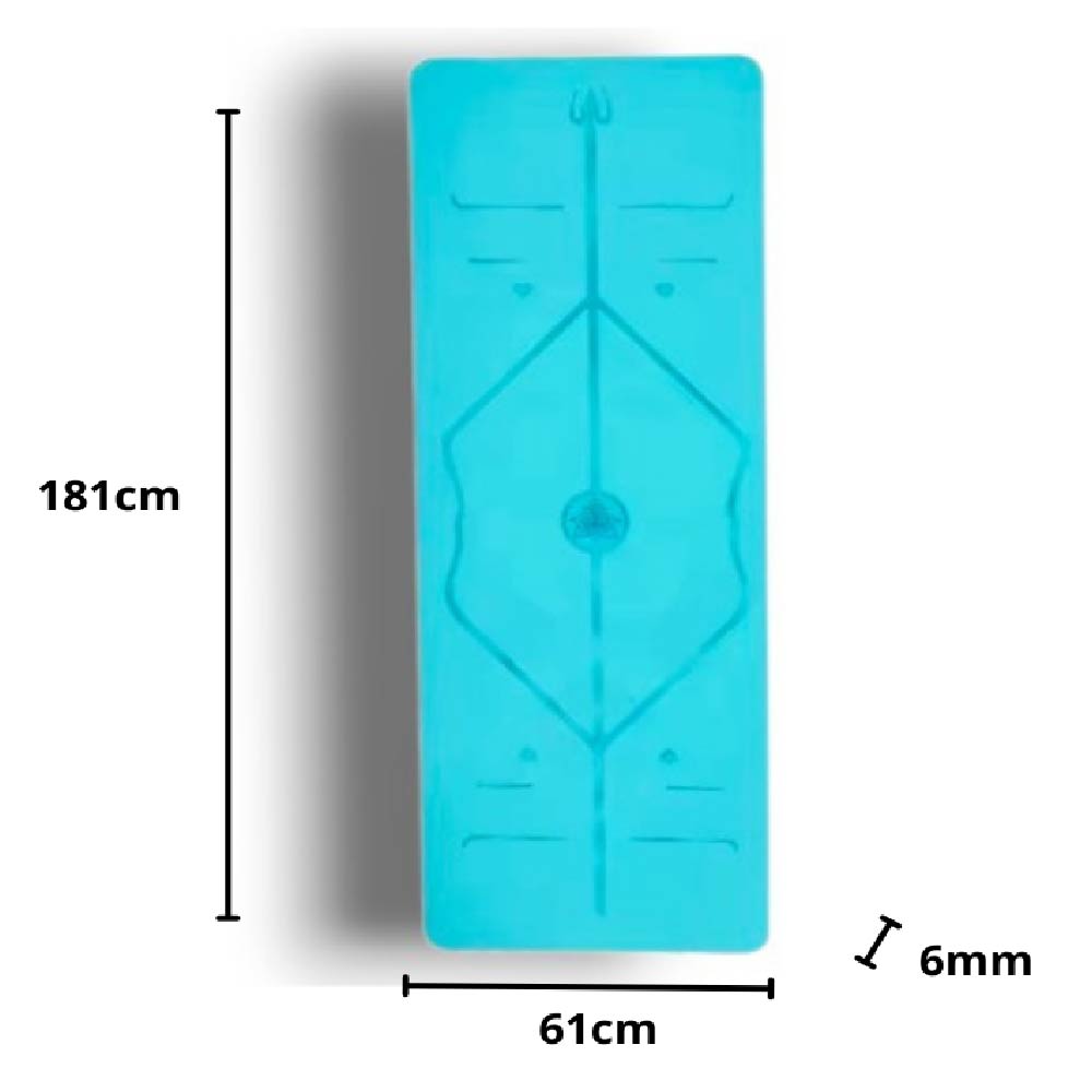 TAPETE DE YOGA SENCILLO X6UNDS -  OMC-210