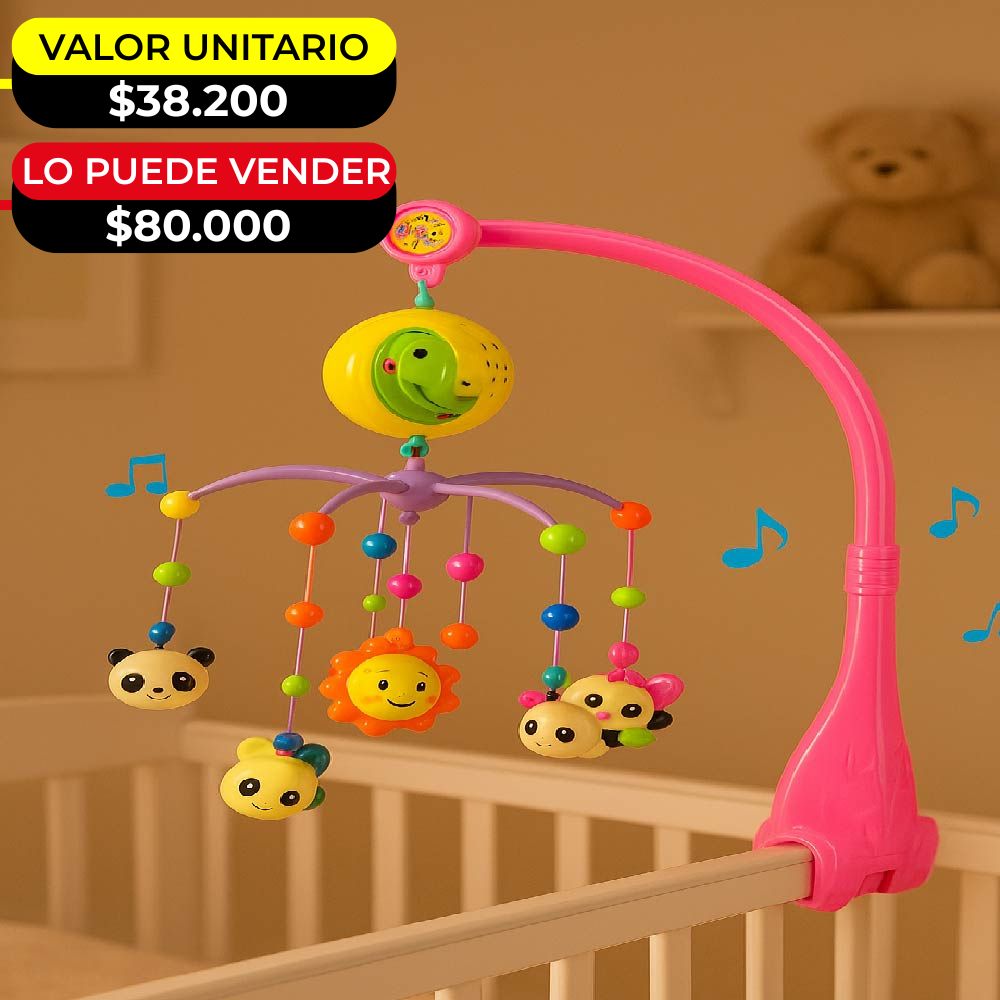 JUGUETE COLGANTE PARA BEBE X6UNDS  - 22239035