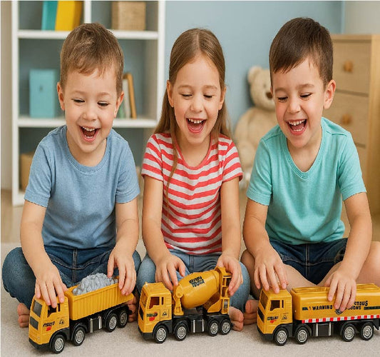 SET CAMIONES DE CONSTRUCCION  X6UNDS - A201649