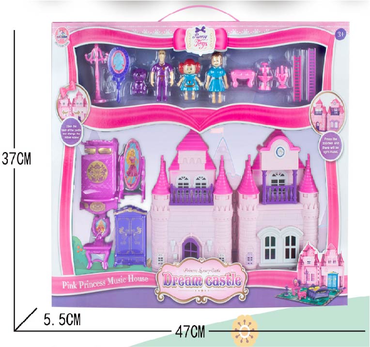 CASTILLO PARA NIÑAS X6UNDS - 1887240
