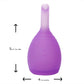 6 Copas menstruales reutilizables 100 % menstrual cup con válvula – drenable