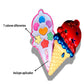 MAQUILLAJE EN FORMA DE HELADO FROZEN X6UNDS - HZ1118-1C