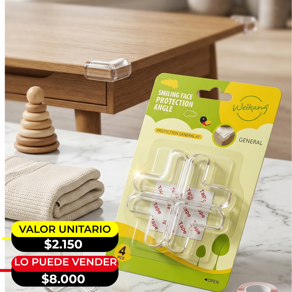 SET POR 4 PROTECTOR PARA ESQUINAS X6 UNDS - OMC-107