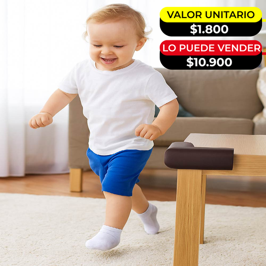 SET POR 4 PROTECTOR PARA ESQUINAS X6UNDS - OMC-109