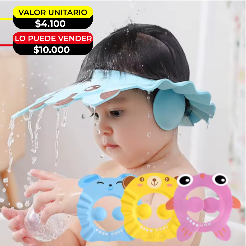 GORRO PROTECTOR PARA BAÑO X6UNDS - OMC-115