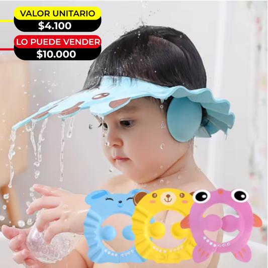 GORRO PROTECTOR PARA BAÑO X6UNDS - OMC-115