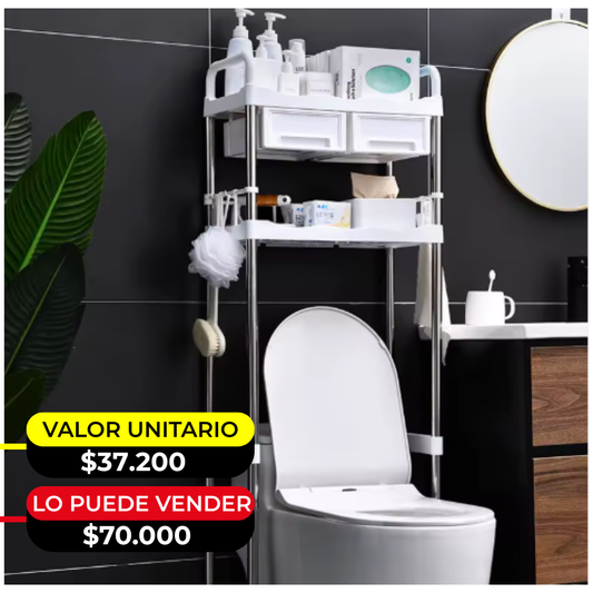 Organizador De Baño  X 6 unidades OMC-136