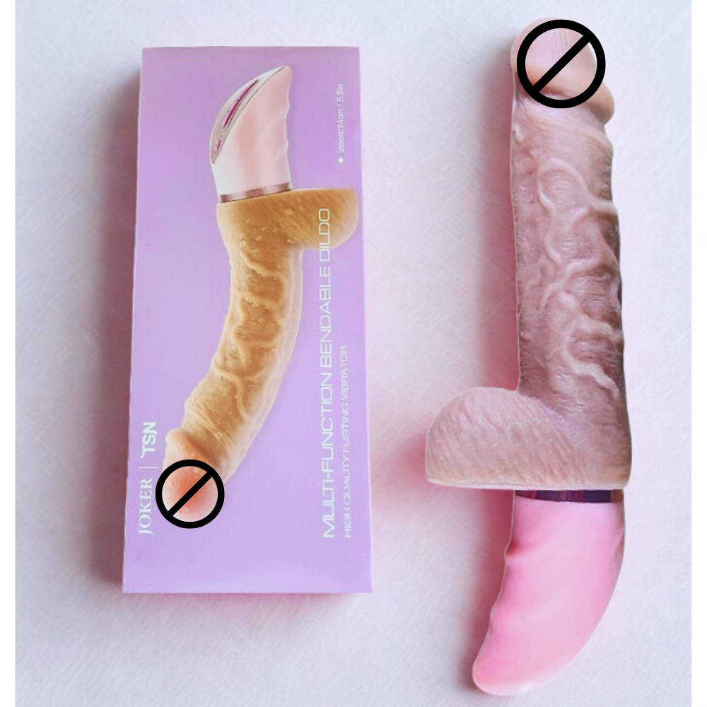 Dildo Vibrador Realista Con Temperatura y 7 Niveles de Vibración OMC-434 X6 Unds