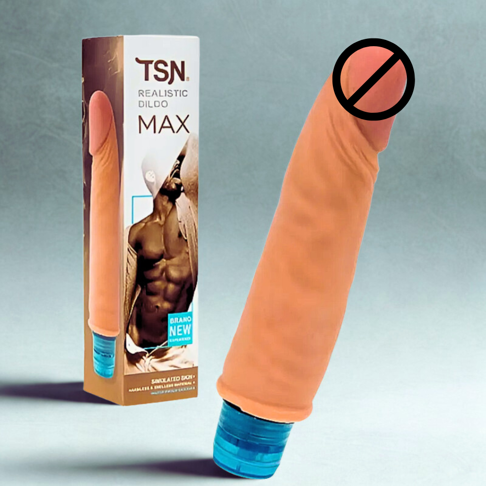 Dildo Vibrador Realista Pene 16 Cm, Multivelocidad  X6 Unds  OMC-437