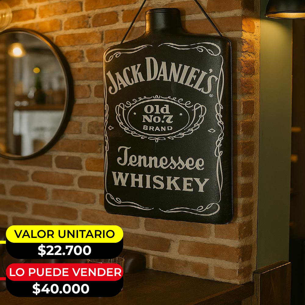DECORACION DE PAREDES METALICA X6UNDS - OMC-440